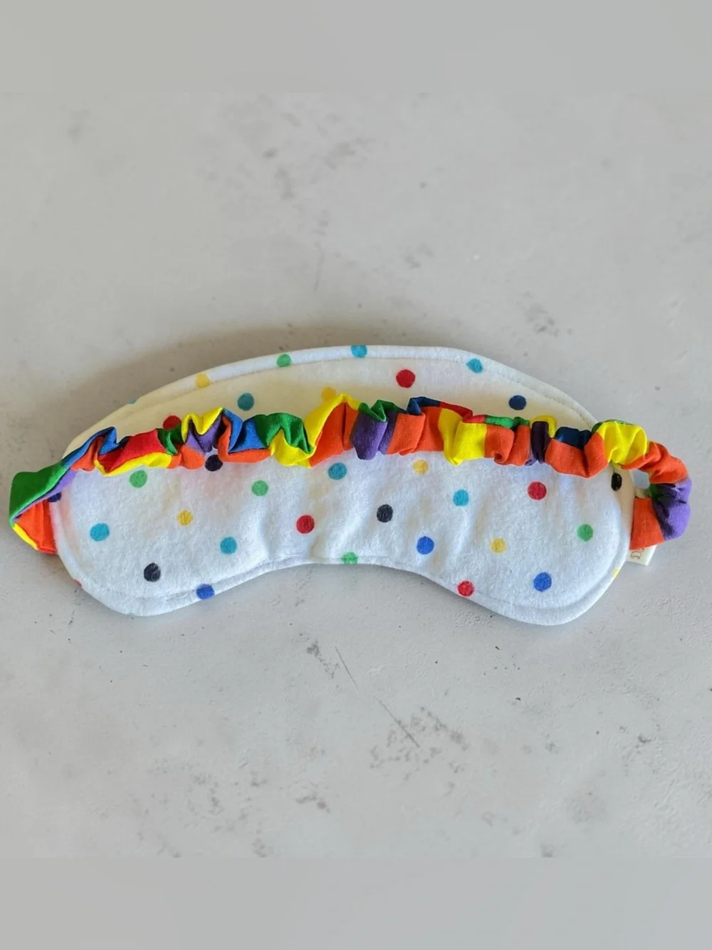 Mosaic Rainbow Kids Sleep Mask